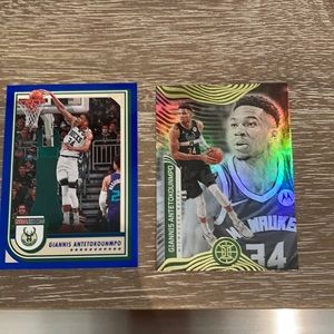 Giannis Antetokounmpo cards